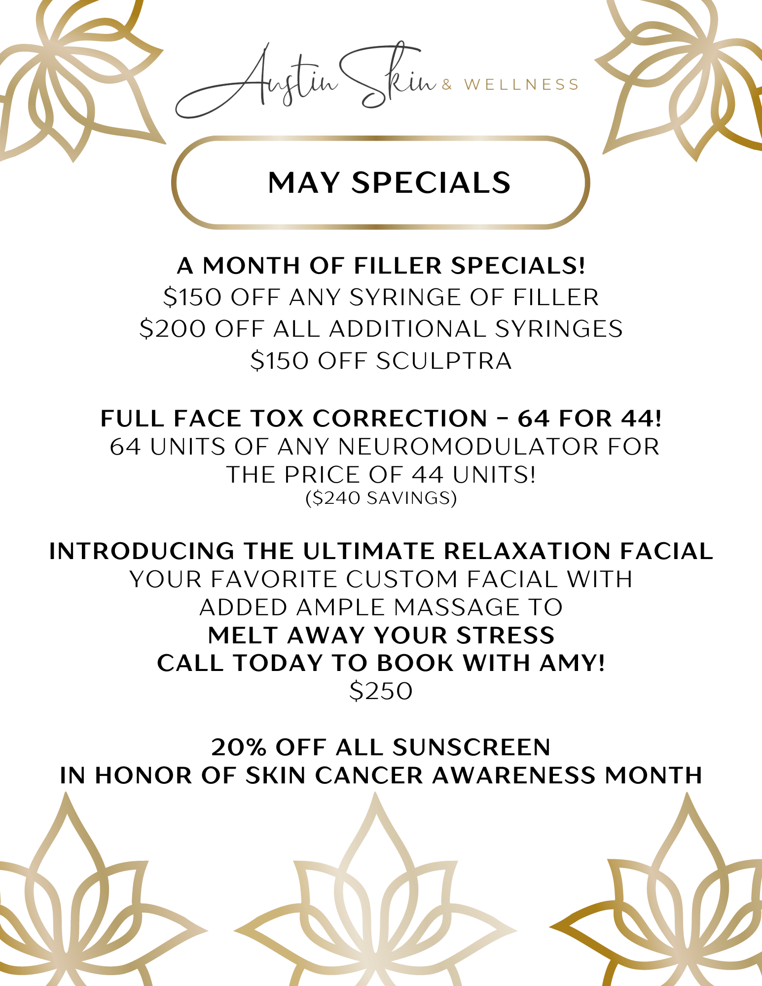 May Specials